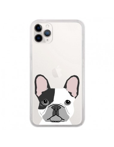 Coque iPhone 11 Pro Bulldog Français Chien Transparente - Pet Friendly