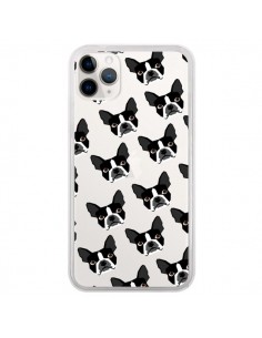 Coque iPhone 11 Pro Chiens Boston Terrier Transparente -...