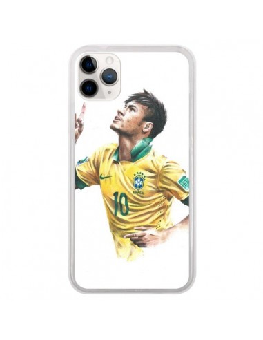Coque iPhone 11 Pro Neymar Footballer - Percy