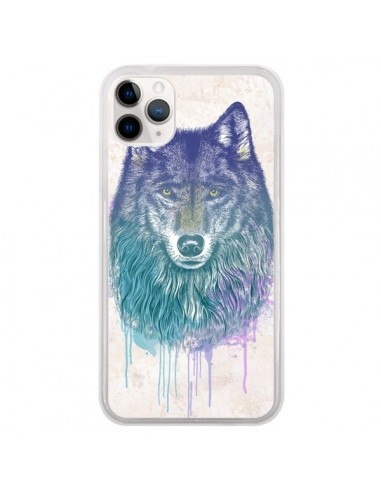 Coque iPhone 11 Pro Loup - Rachel Caldwell