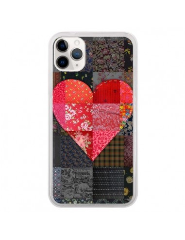 Coque iPhone 11 Pro Coeur Heart Patch - Rachel Caldwell