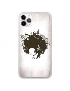 Coque iPhone 11 Pro Childhood Garden Afro - Rachel Caldwell