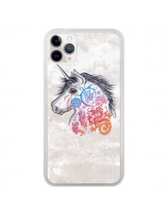Coque iPhone 11 Pro Licorne Muticolore - Rachel Caldwell