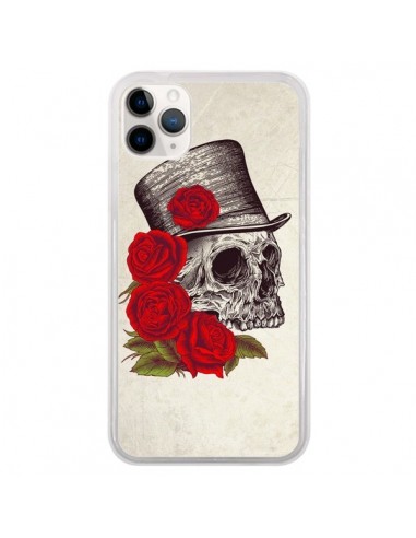 Coque iPhone 11 Pro Gentleman Crane Tête de Mort - Rachel Caldwell