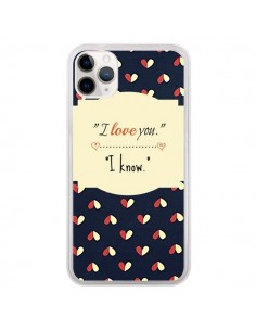 Coque iPhone 11 Pro I love you - R Delean