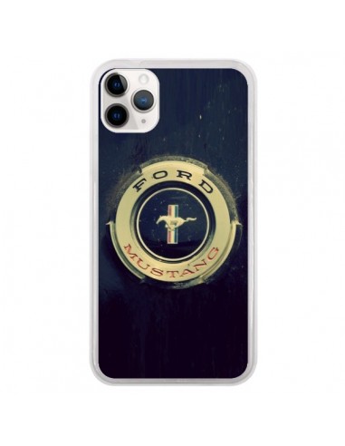 Coque iPhone 11 Pro Ford Mustang Voiture - R Delean