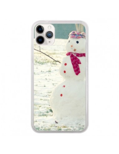 Coque iPhone 11 Pro Bonhomme de Neige - R Delean