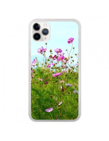 Coque iPhone 11 Pro Fleurs Roses Champ - R Delean