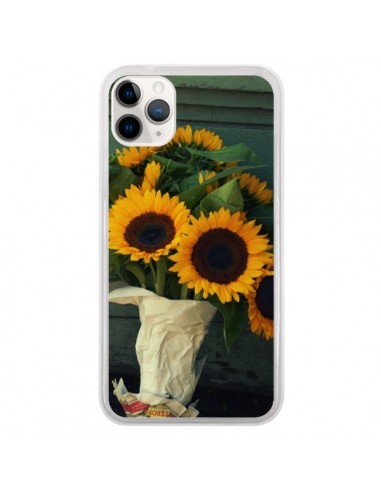Coque iPhone 11 Pro Tournesol Bouquet Fleur - R Delean