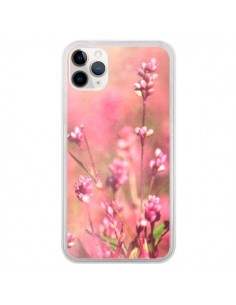 Coque iPhone 11 Pro Fleurs Bourgeons Roses - R Delean