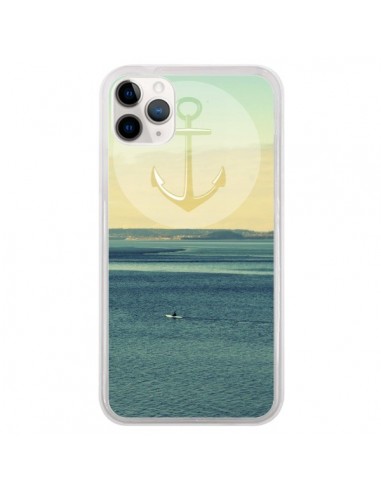Coque iPhone 11 Pro Ancre Navire Bateau Summer Beach Plage - R Delean