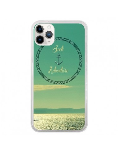 Coque iPhone 11 Pro See Adventure Aventure Ancre Navire Bateau - R Delean