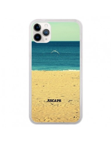 Coque iPhone 11 Pro Escape Mer Plage Ocean Sable Paysage - R Delean