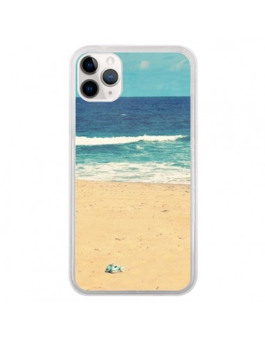 Coque iPhone 11 Pro Mer Ocean Sable Plage Paysage - R Delean
