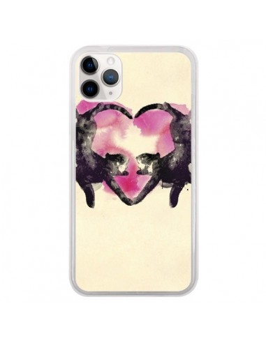 Coque iPhone 11 Pro Cats love to sleep - Robert Farkas