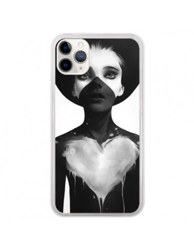 Coque iPhone 11 Pro Fille Coeur Hold On - Ruben Ireland