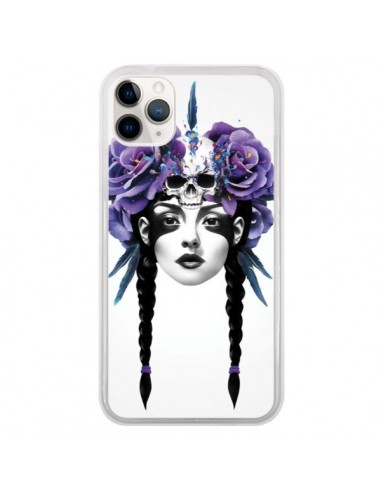 Coque iPhone 11 Pro Fille Fleurs Warrior - Ruben Ireland