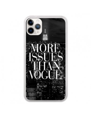 Coque iPhone 11 Pro More Issues Than Vogue New York - Rex Lambo