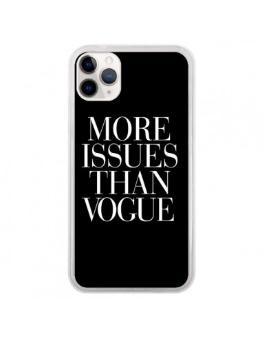 Coque iPhone 11 Pro More Issues Than Vogue - Rex Lambo