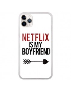 Coque iPhone 11 Pro Netflix is my Boyfriend - Rex Lambo