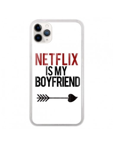 Coque iPhone 11 Pro Netflix is my Boyfriend - Rex Lambo