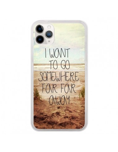 Coque iPhone 11 Pro I want to go somewhere - Sylvia Cook