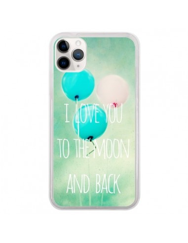 Coque iPhone 11 Pro I love you to the moon and back - Sylvia Cook