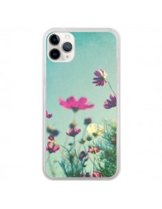 Coque iPhone 11 Pro Fleurs Reach for the Sky - Sylvia Cook