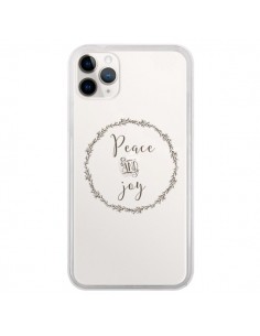 Coque iPhone 11 Pro Peace and Joy, Paix et Joie...