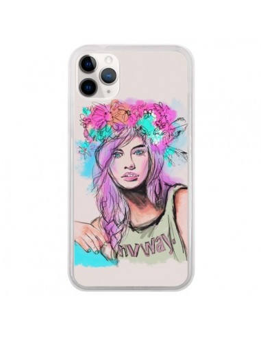 Coque iPhone 11 Pro Femme Mannequin Barbara Palvin - Sara Eshak