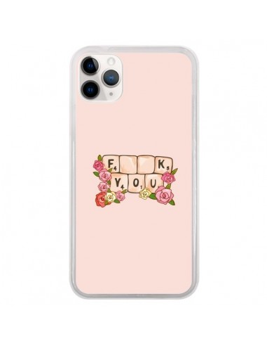 Coque iPhone 11 Pro Fuck You Love - Sara Eshak