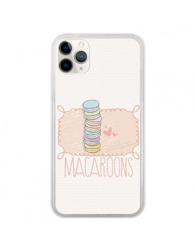 Coque iPhone 11 Pro Macaron Gateau - Sara Eshak