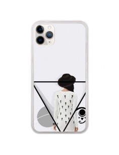 Coque iPhone 11 Pro Confusion Femme Oeil Triangle - Sara...