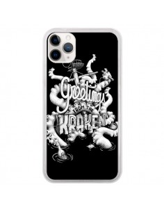 Coque iPhone 11 Pro Greetings from the kraken Tentacules...
