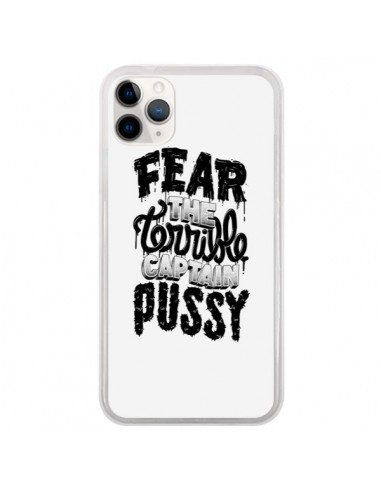 Coque iPhone 11 Pro Fear the terrible captain pussy - Senor Octopus