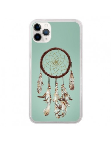 Coque iPhone 11 Pro Attrape-rêves vert - Tipsy Eyes