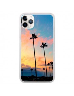 Coque iPhone 11 Pro California Californie USA Palmiers -...