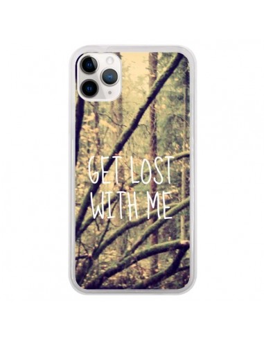 Coque iPhone 11 Pro Get lost with me foret - Tara Yarte