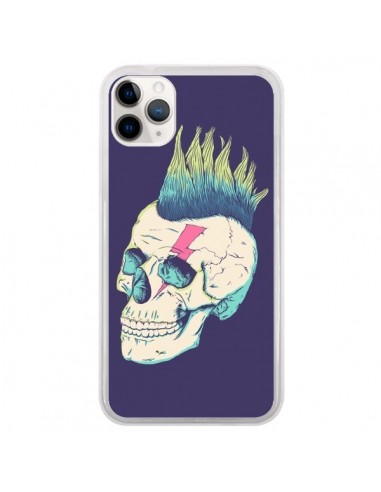 Coque iPhone 11 Pro Tête de mort Punk - Victor Vercesi