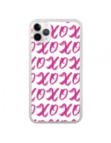 Coque iPhone 11 Pro XoXo Rose Transparente - Yohan B.