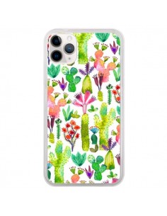 Coque iPhone 11 Pro Cacti Garden - Ninola Design