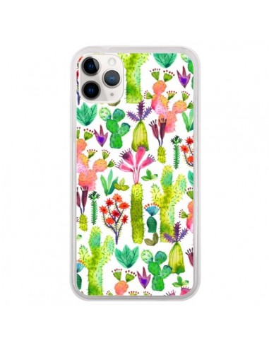 Coque iPhone 11 Pro Cacti Garden - Ninola Design