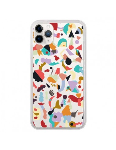 Coque iPhone 11 Pro Dreamy Animal Shapes White - Ninola Design