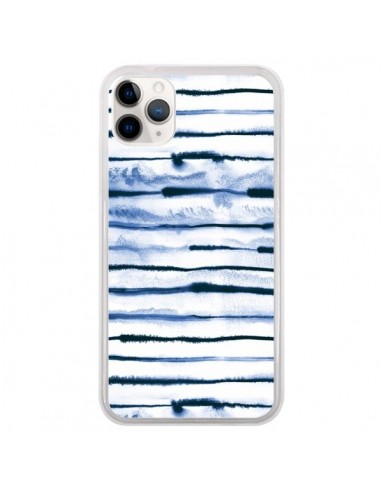 Coque iPhone 11 Pro Electric Lines White - Ninola Design