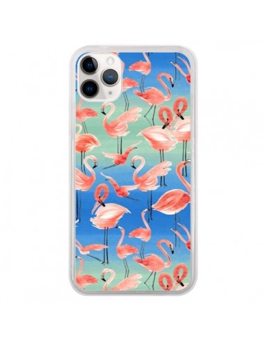 Coque iPhone 11 Pro Flamingo Pink - Ninola Design