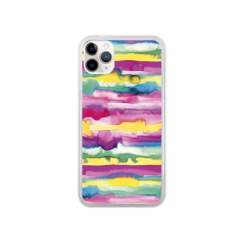 Coque iPhone 11 Pro Gingham Vichy Pink - Ninola Design