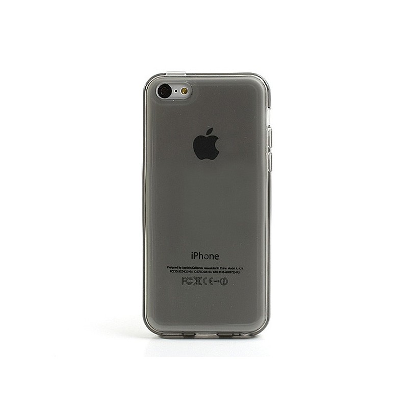 Coque Tranparente de Couleurs en Silicone pour iPhone 5C