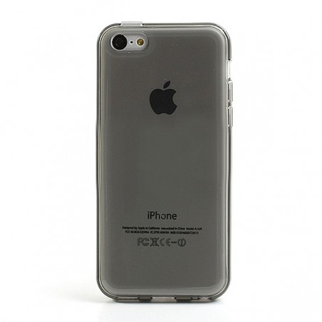 Coque Tranparente de Couleurs en Silicone pour iPhone 5C Coque Tranparente de Couleurs en Silicone pour iPhone 5C
