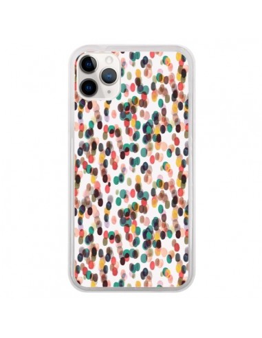 Coque iPhone 11 Pro Rainbow Lace Neon - Ninola Design