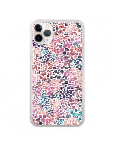 Coque iPhone 11 Pro Soft Nautical Watercolor Lines - Ninola Design